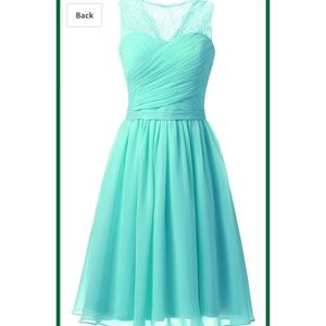 Nice Chiffon knee length dress